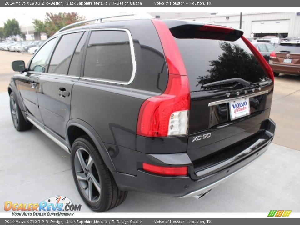 2014 Volvo XC90 3.2 R-Design Black Sapphire Metallic / R-Design Calcite Photo #5