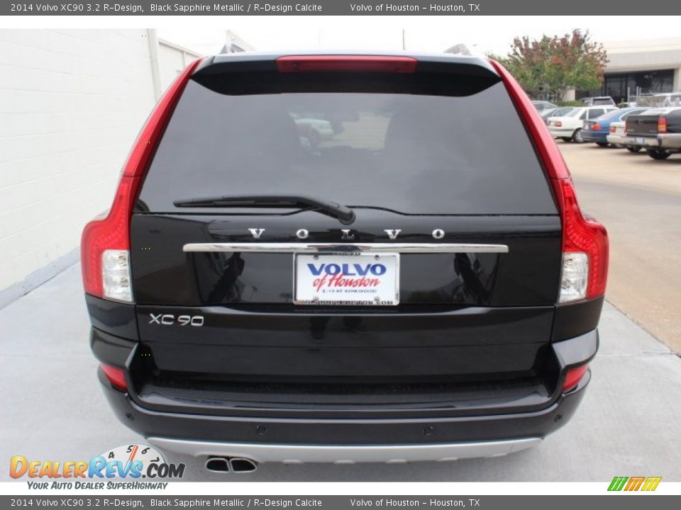 2014 Volvo XC90 3.2 R-Design Black Sapphire Metallic / R-Design Calcite Photo #6