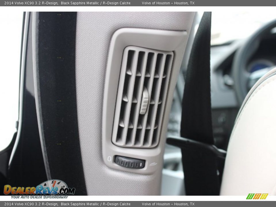 2014 Volvo XC90 3.2 R-Design Black Sapphire Metallic / R-Design Calcite Photo #26