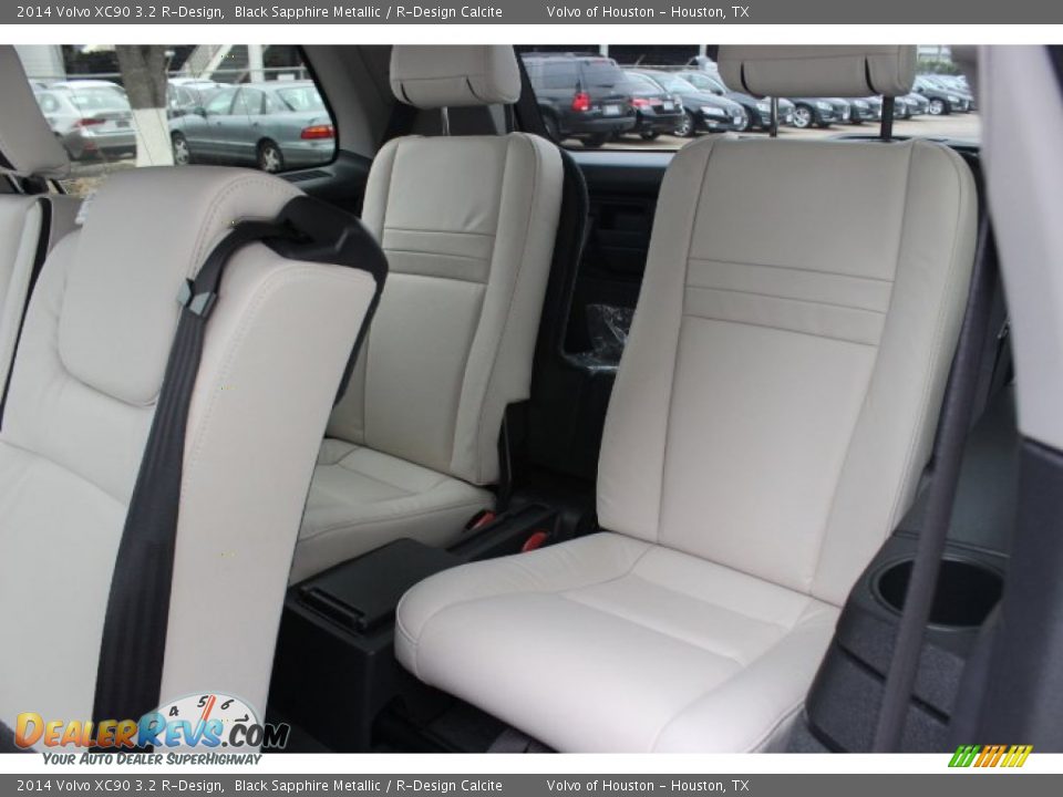 Rear Seat of 2014 Volvo XC90 3.2 R-Design Photo #27