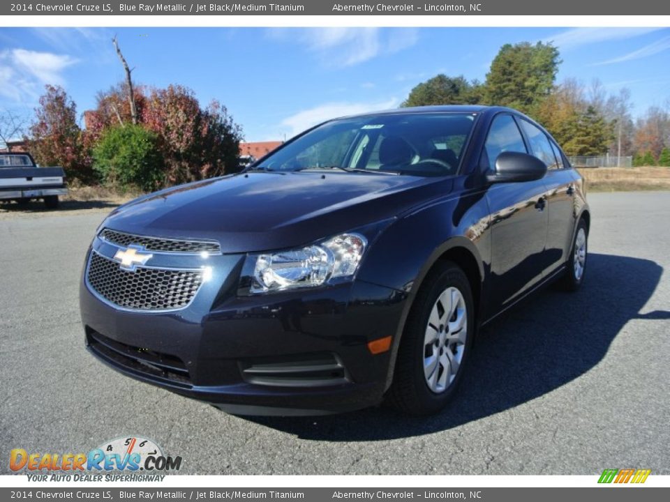 2014 Chevrolet Cruze LS Blue Ray Metallic / Jet Black/Medium Titanium Photo #2