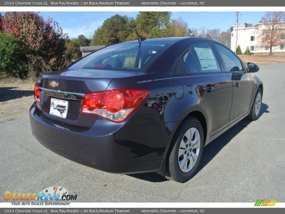 2014 Chevrolet Cruze LS Blue Ray Metallic / Jet Black/Medium Titanium Photo #5