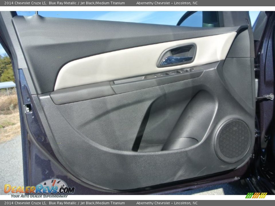 2014 Chevrolet Cruze LS Blue Ray Metallic / Jet Black/Medium Titanium Photo #7