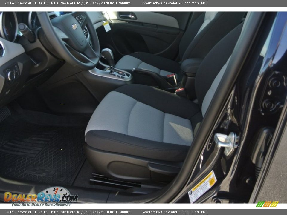 2014 Chevrolet Cruze LS Blue Ray Metallic / Jet Black/Medium Titanium Photo #8