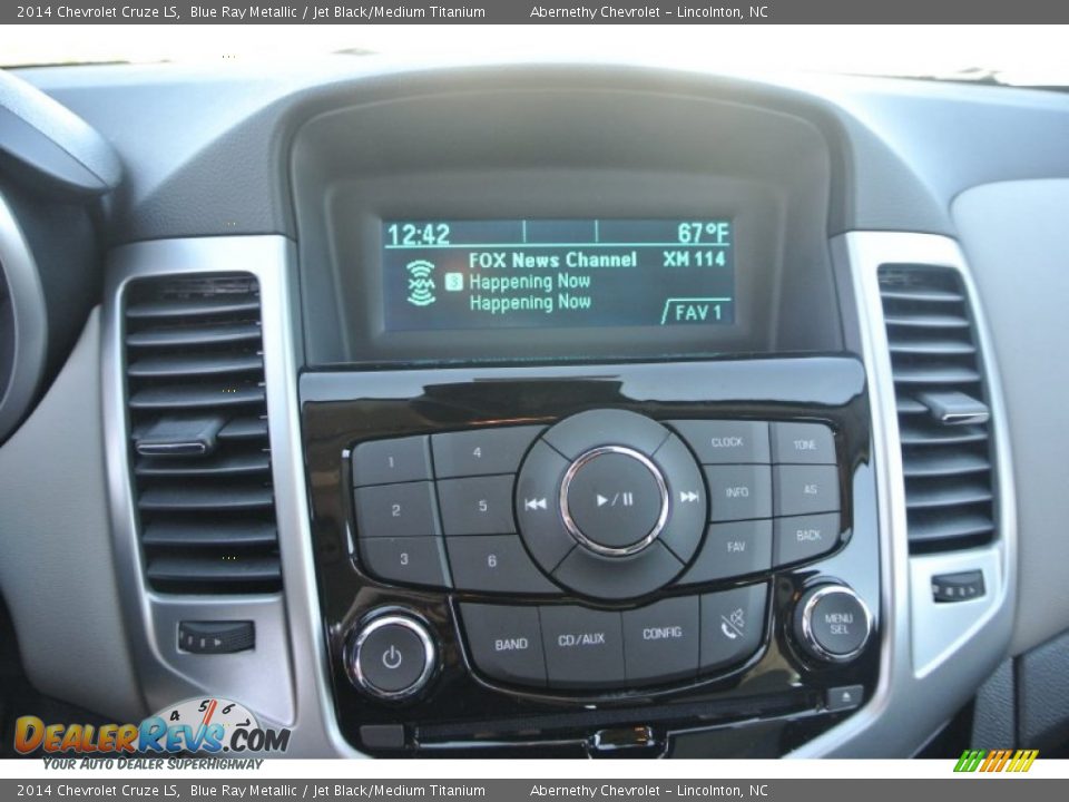 2014 Chevrolet Cruze LS Blue Ray Metallic / Jet Black/Medium Titanium Photo #11