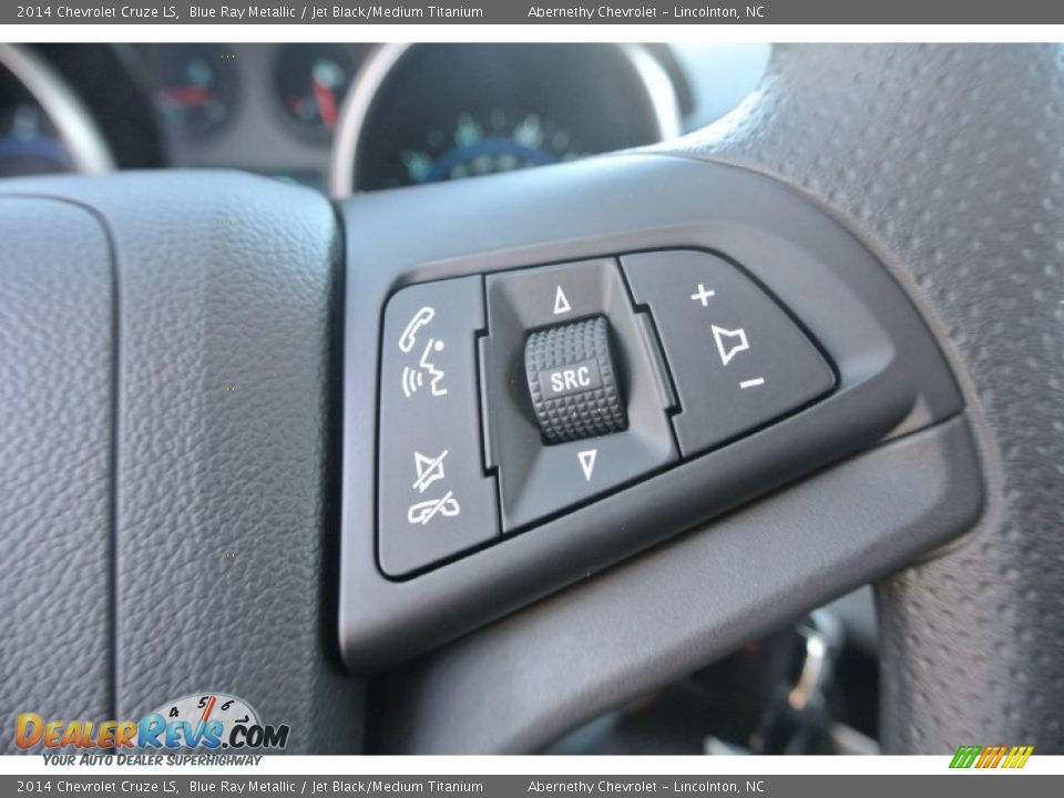 2014 Chevrolet Cruze LS Blue Ray Metallic / Jet Black/Medium Titanium Photo #12