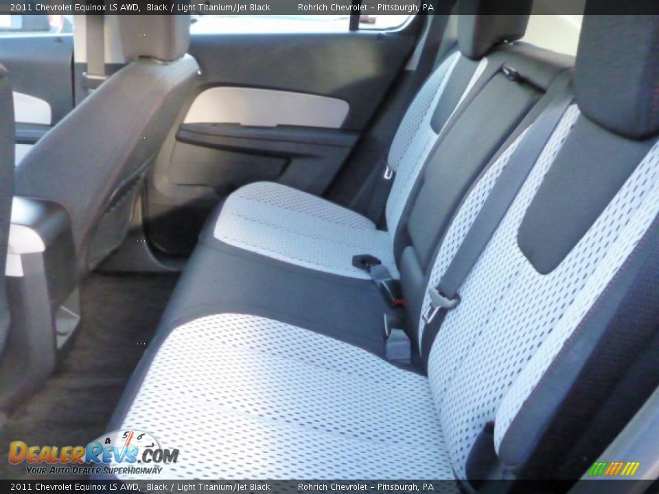 2011 Chevrolet Equinox LS AWD Black / Light Titanium/Jet Black Photo #5