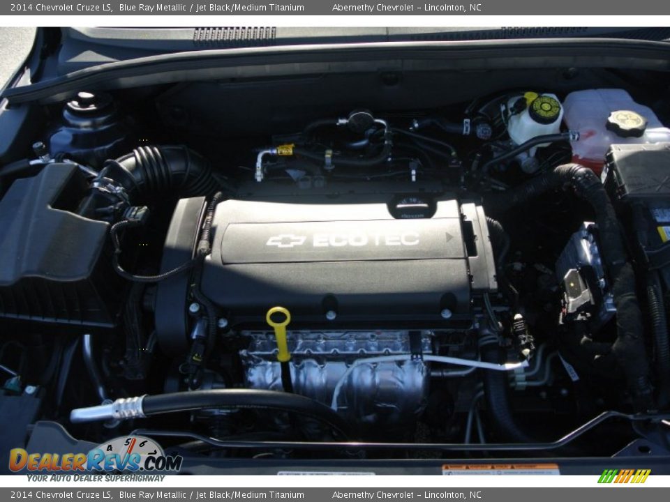 2014 Chevrolet Cruze LS Blue Ray Metallic / Jet Black/Medium Titanium Photo #19