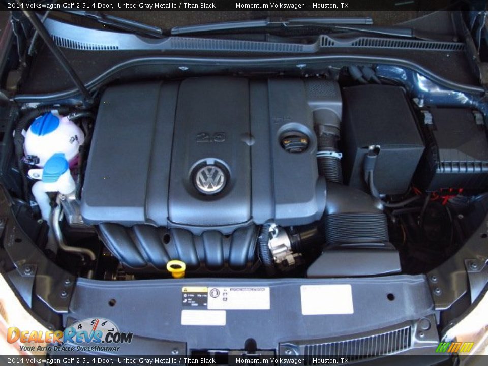2014 Volkswagen Golf 2.5L 4 Door 2.5 Liter DOHC 20-Valve VVT 5 Cylinder Engine Photo #24