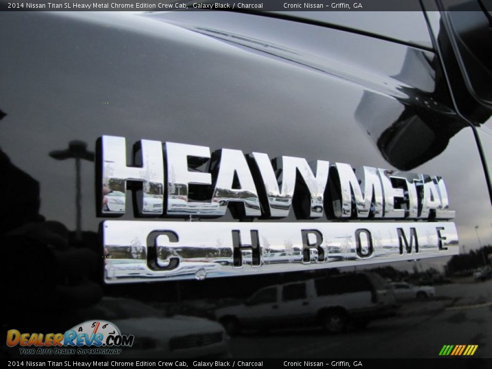 2014 Nissan Titan SL Heavy Metal Chrome Edition Crew Cab Logo Photo #13