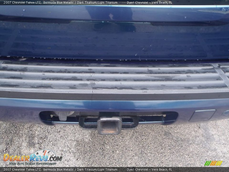 2007 Chevrolet Tahoe LTZ Bermuda Blue Metallic / Dark Titanium/Light Titanium Photo #6