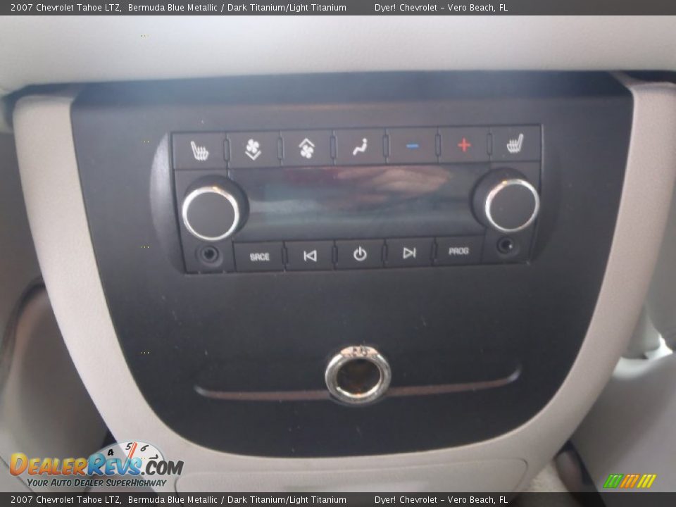 2007 Chevrolet Tahoe LTZ Bermuda Blue Metallic / Dark Titanium/Light Titanium Photo #25