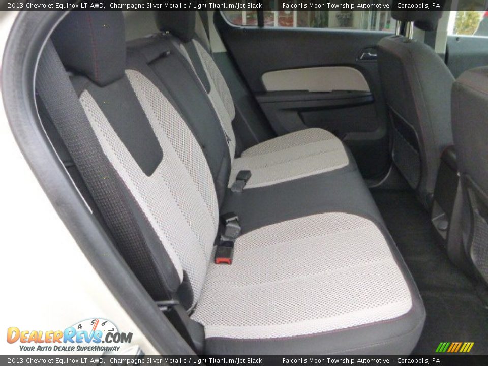 2013 Chevrolet Equinox LT AWD Champagne Silver Metallic / Light Titanium/Jet Black Photo #13