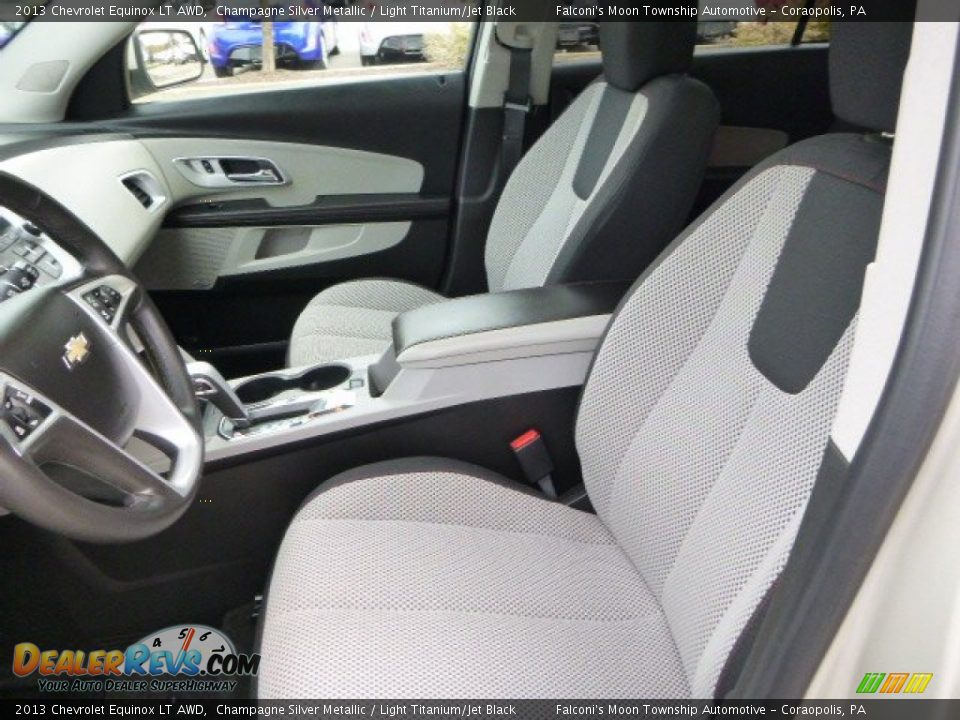 2013 Chevrolet Equinox LT AWD Champagne Silver Metallic / Light Titanium/Jet Black Photo #15