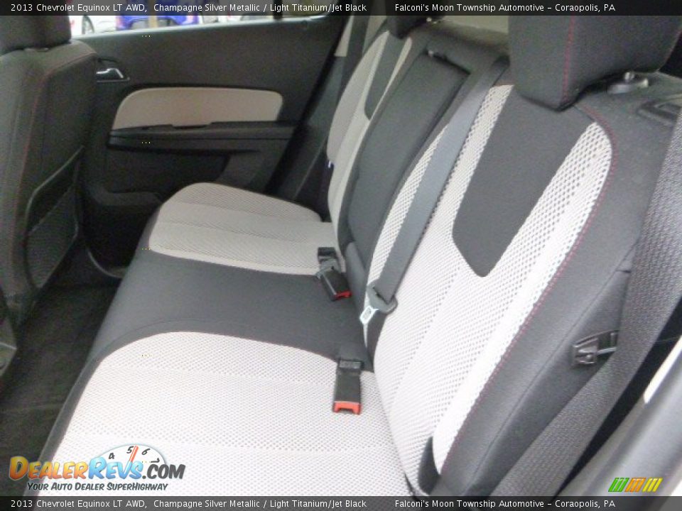 2013 Chevrolet Equinox LT AWD Champagne Silver Metallic / Light Titanium/Jet Black Photo #16