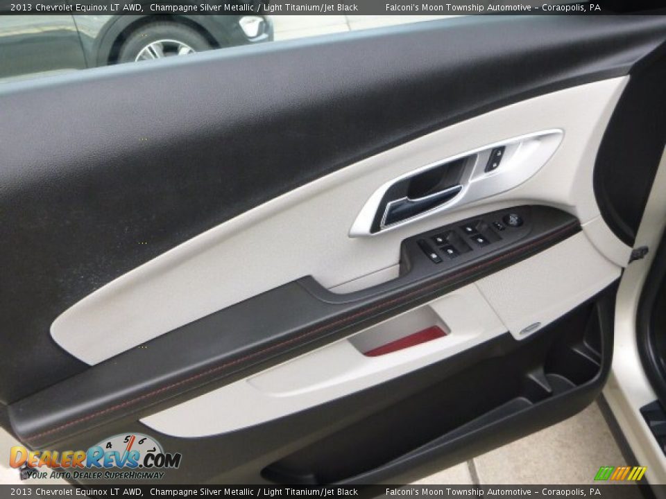 2013 Chevrolet Equinox LT AWD Champagne Silver Metallic / Light Titanium/Jet Black Photo #18
