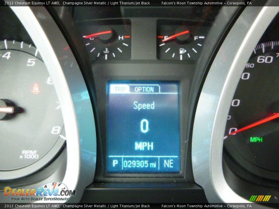 2013 Chevrolet Equinox LT AWD Champagne Silver Metallic / Light Titanium/Jet Black Photo #24