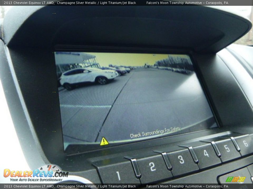 2013 Chevrolet Equinox LT AWD Champagne Silver Metallic / Light Titanium/Jet Black Photo #25