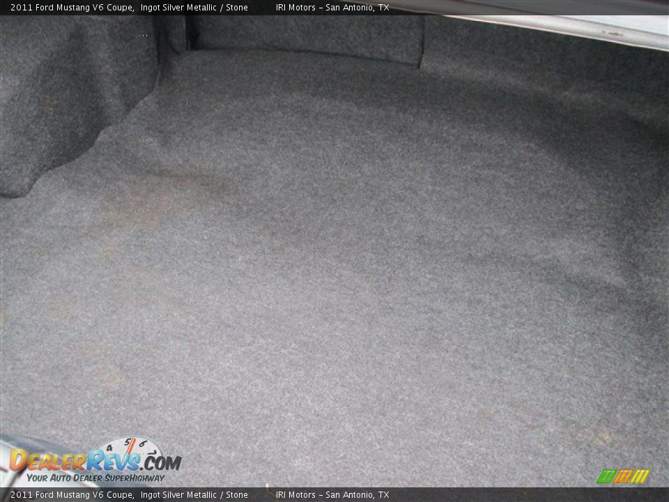 2011 Ford Mustang V6 Coupe Ingot Silver Metallic / Stone Photo #11