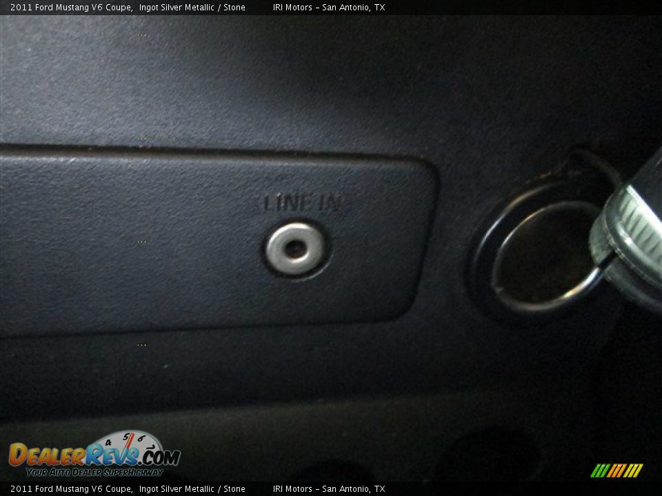 2011 Ford Mustang V6 Coupe Ingot Silver Metallic / Stone Photo #16