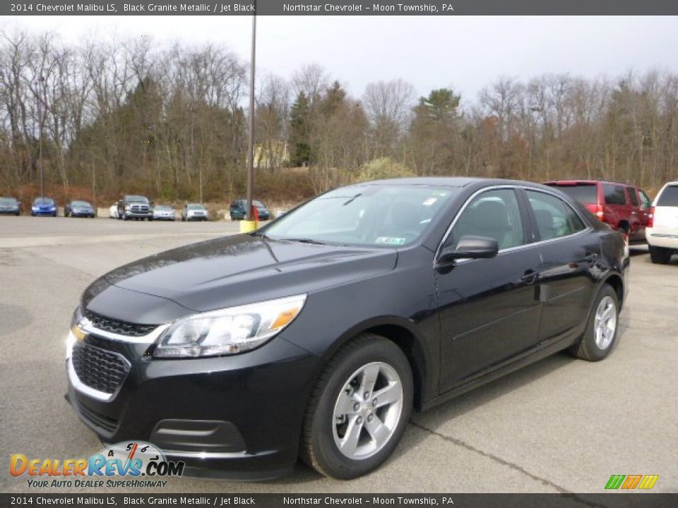 2014 Chevrolet Malibu LS Black Granite Metallic / Jet Black Photo #1