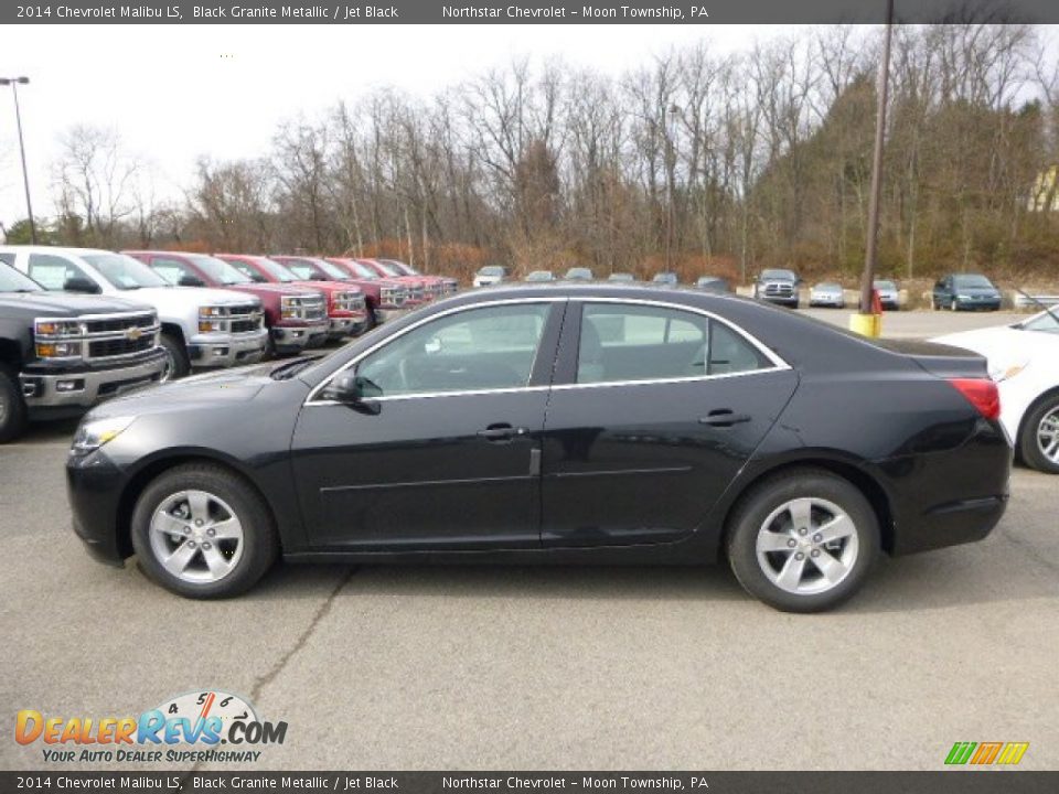 2014 Chevrolet Malibu LS Black Granite Metallic / Jet Black Photo #2