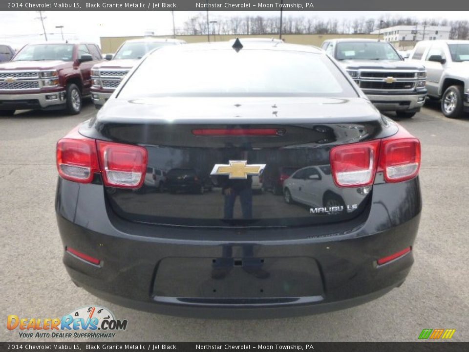 2014 Chevrolet Malibu LS Black Granite Metallic / Jet Black Photo #4