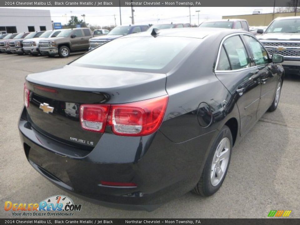 2014 Chevrolet Malibu LS Black Granite Metallic / Jet Black Photo #5