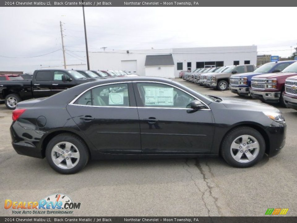 2014 Chevrolet Malibu LS Black Granite Metallic / Jet Black Photo #6