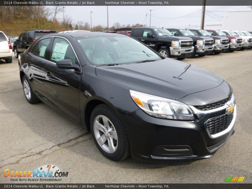 2014 Chevrolet Malibu LS Black Granite Metallic / Jet Black Photo #7