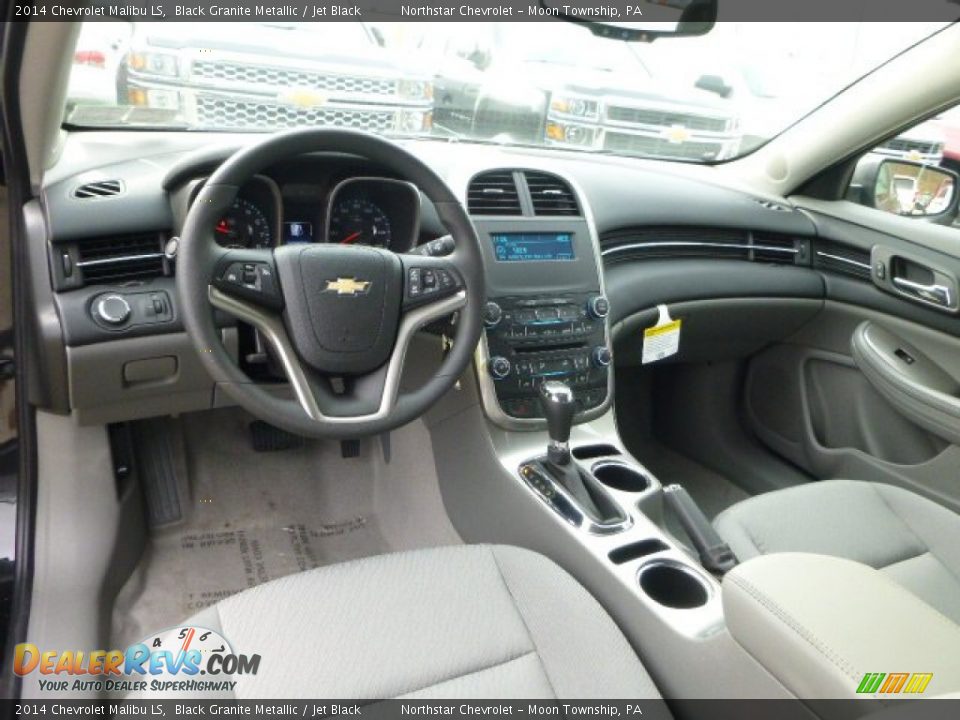 2014 Chevrolet Malibu LS Black Granite Metallic / Jet Black Photo #12