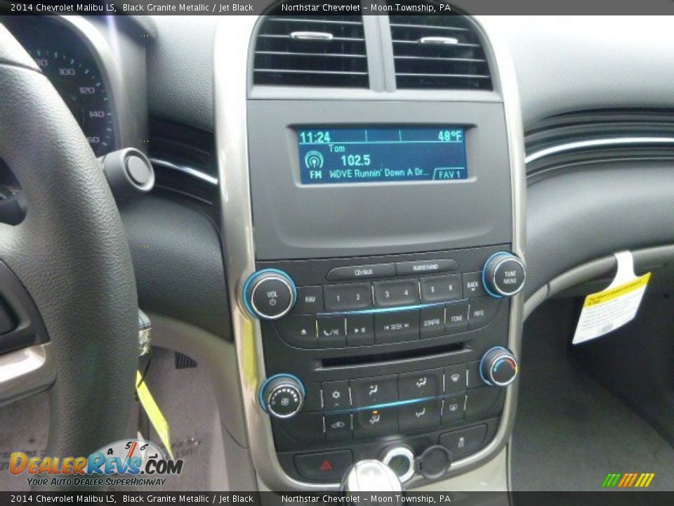 2014 Chevrolet Malibu LS Black Granite Metallic / Jet Black Photo #18
