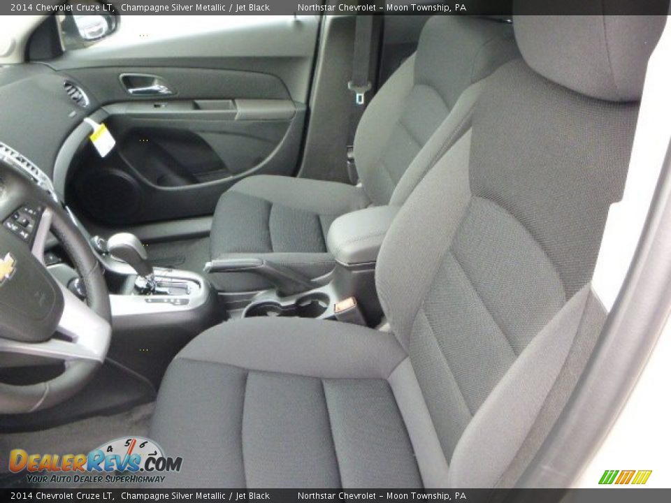 2014 Chevrolet Cruze LT Champagne Silver Metallic / Jet Black Photo #10
