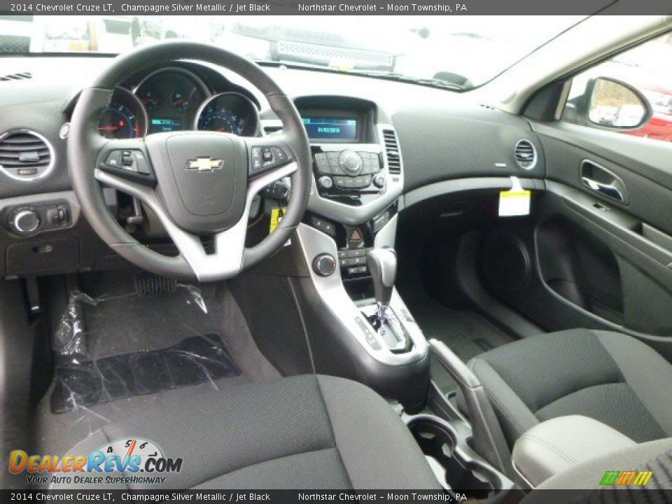 2014 Chevrolet Cruze LT Champagne Silver Metallic / Jet Black Photo #12