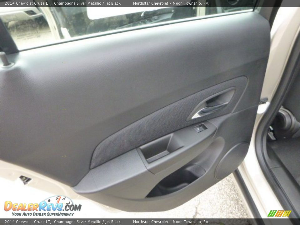 2014 Chevrolet Cruze LT Champagne Silver Metallic / Jet Black Photo #13