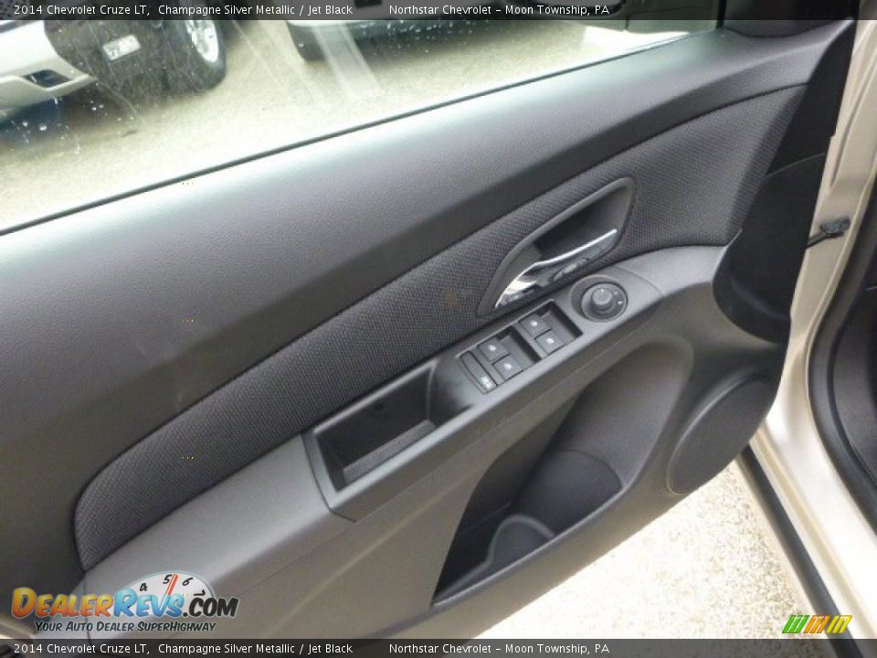2014 Chevrolet Cruze LT Champagne Silver Metallic / Jet Black Photo #14