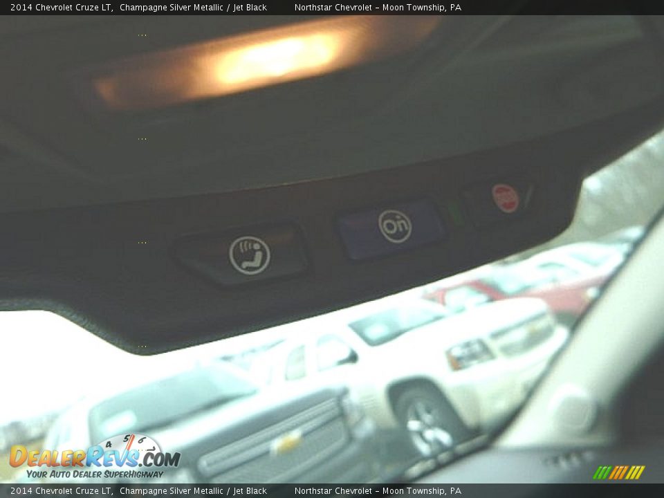 2014 Chevrolet Cruze LT Champagne Silver Metallic / Jet Black Photo #16