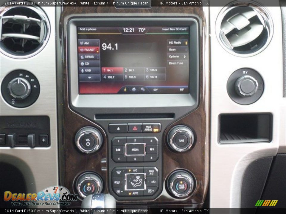 Controls of 2014 Ford F150 Platinum SuperCrew 4x4 Photo #18