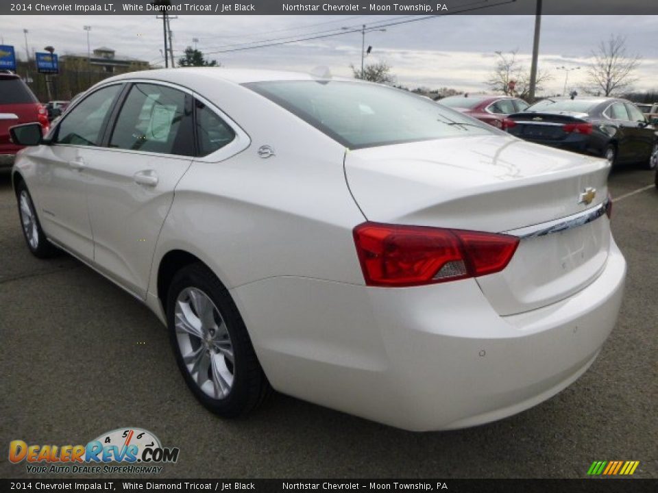 2014 Chevrolet Impala LT White Diamond Tricoat / Jet Black Photo #3