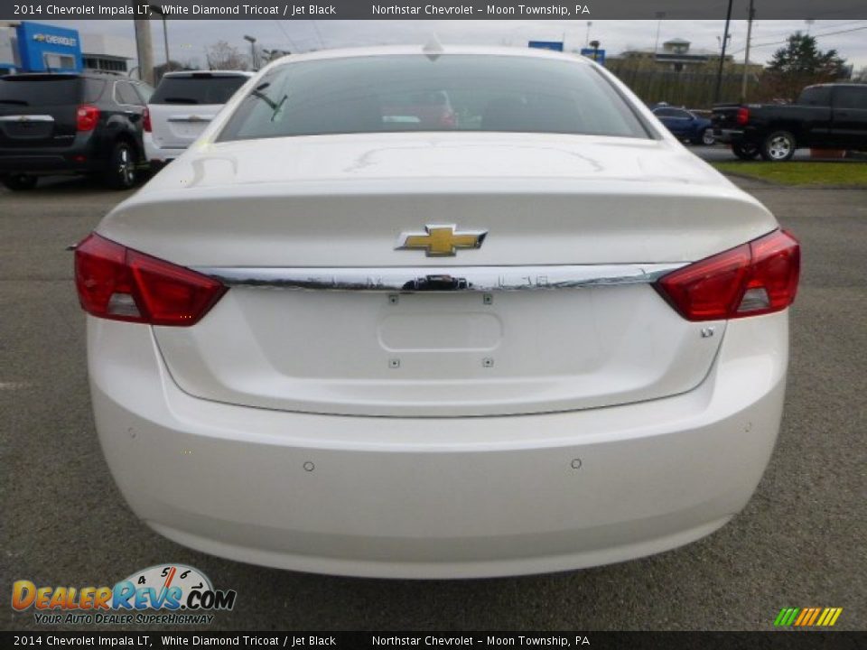 2014 Chevrolet Impala LT White Diamond Tricoat / Jet Black Photo #4