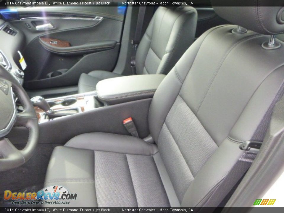 2014 Chevrolet Impala LT White Diamond Tricoat / Jet Black Photo #10