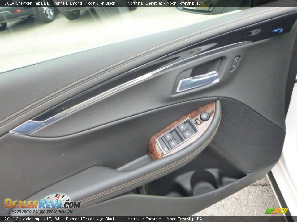 2014 Chevrolet Impala LT White Diamond Tricoat / Jet Black Photo #13
