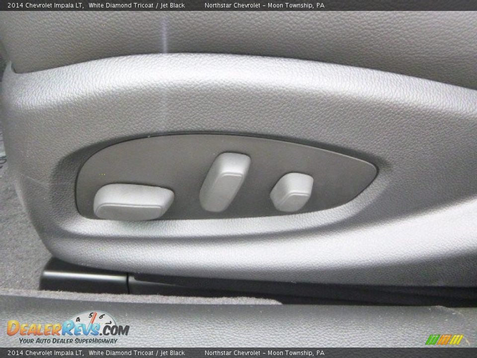 2014 Chevrolet Impala LT White Diamond Tricoat / Jet Black Photo #14