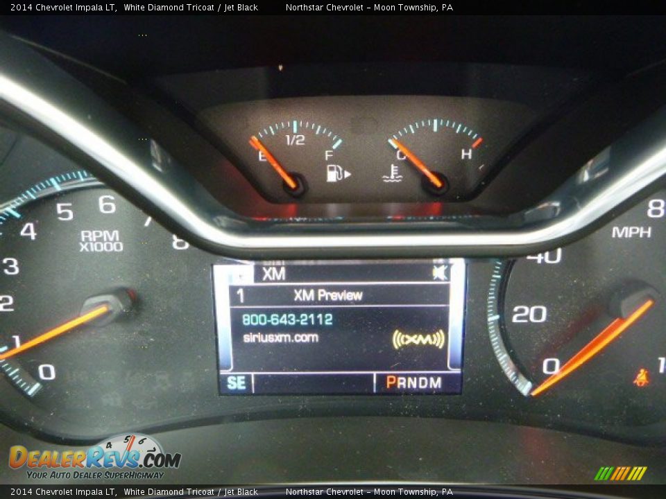 2014 Chevrolet Impala LT White Diamond Tricoat / Jet Black Photo #19