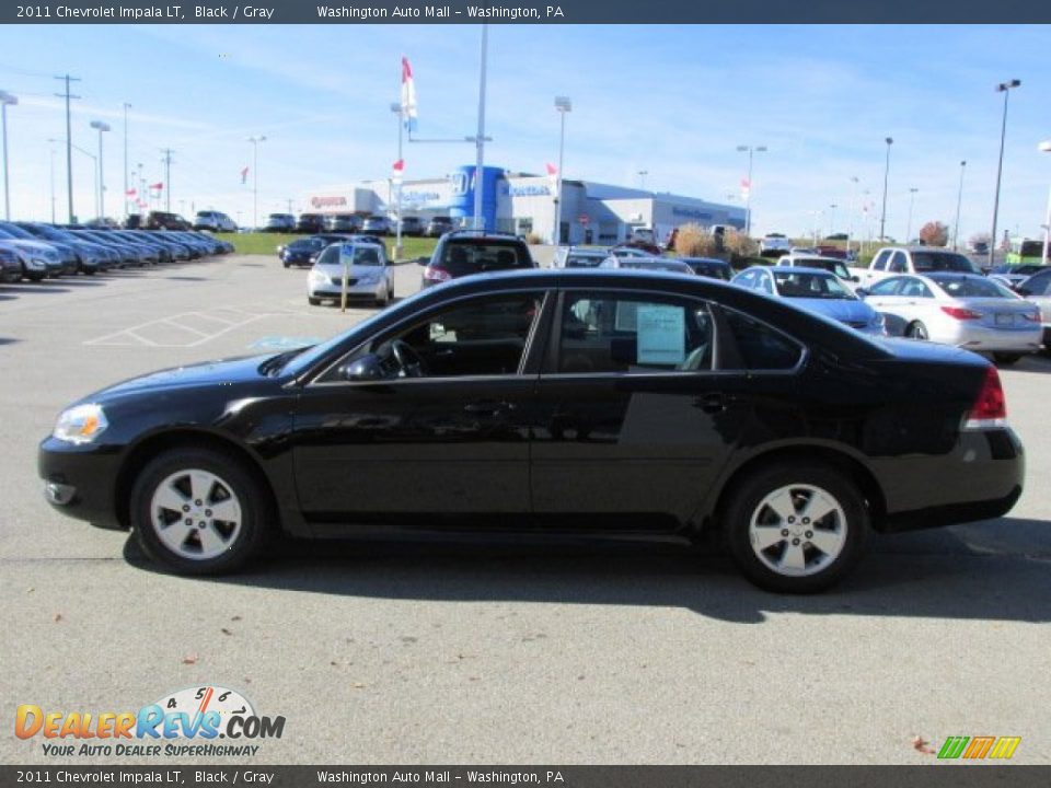 2011 Chevrolet Impala LT Black / Gray Photo #5