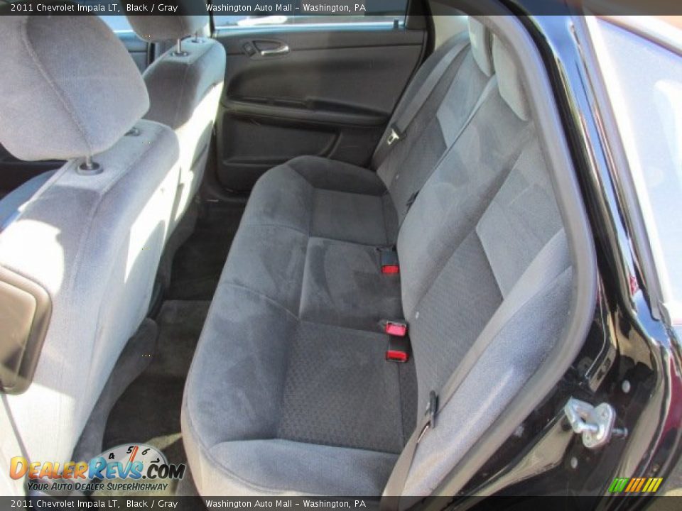 2011 Chevrolet Impala LT Black / Gray Photo #16