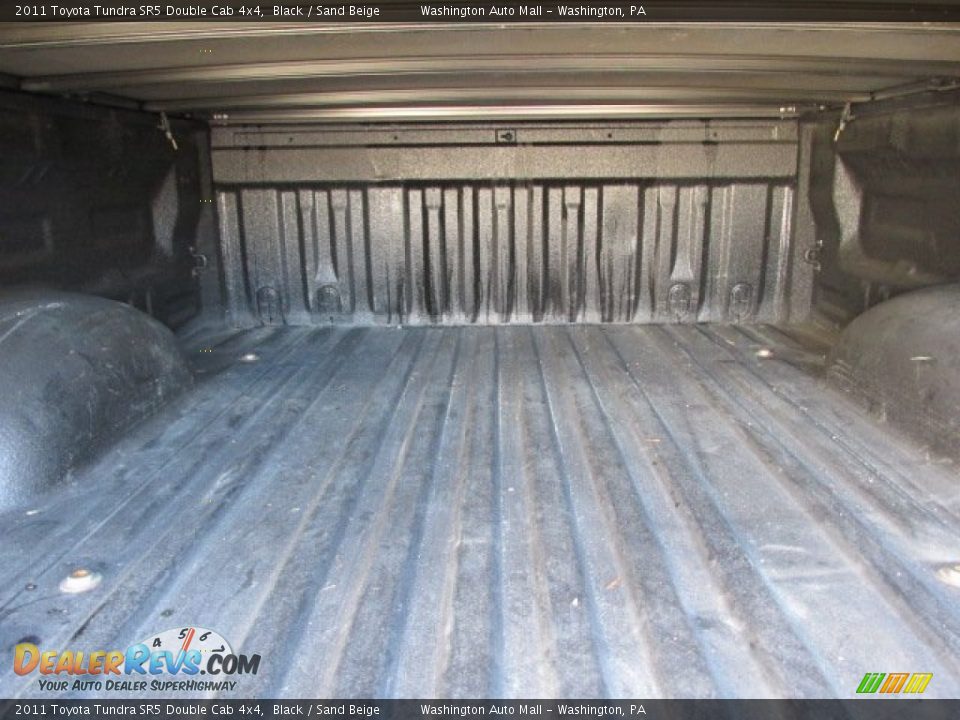 2011 Toyota Tundra SR5 Double Cab 4x4 Black / Sand Beige Photo #10
