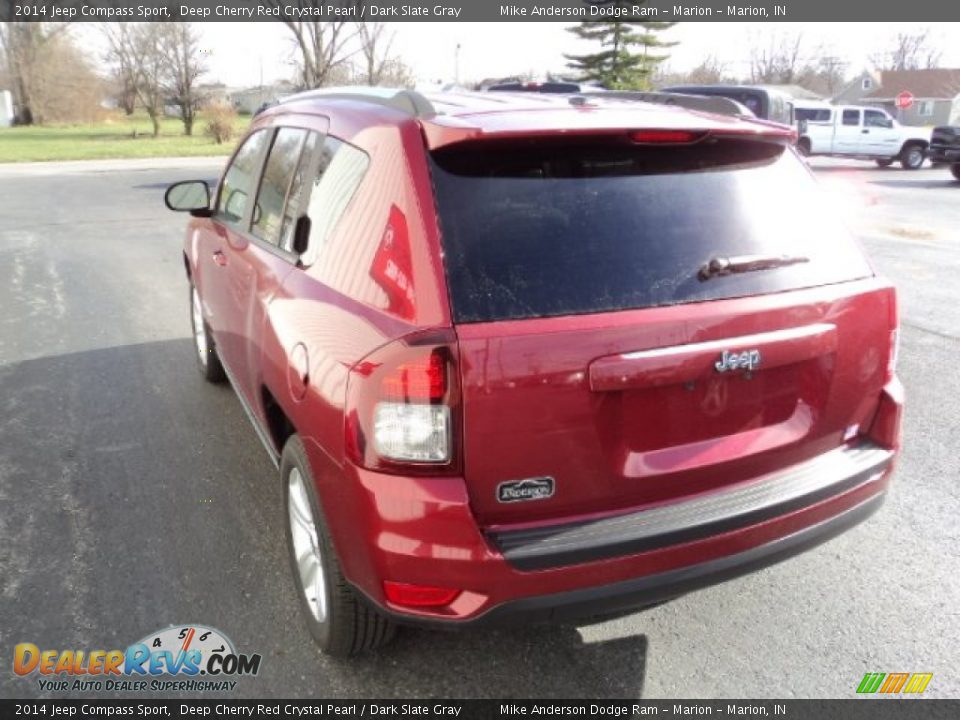 2014 Jeep Compass Sport Deep Cherry Red Crystal Pearl / Dark Slate Gray Photo #3