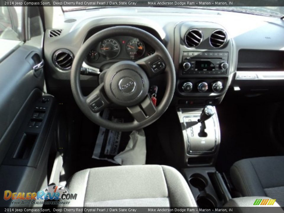 2014 Jeep Compass Sport Deep Cherry Red Crystal Pearl / Dark Slate Gray Photo #4