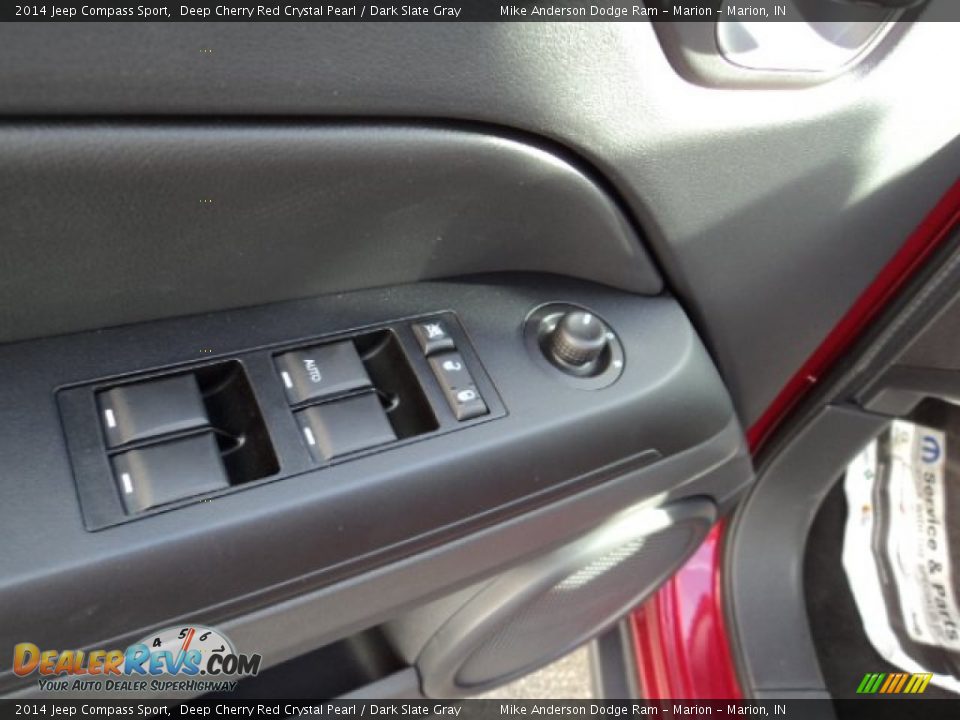 2014 Jeep Compass Sport Deep Cherry Red Crystal Pearl / Dark Slate Gray Photo #11